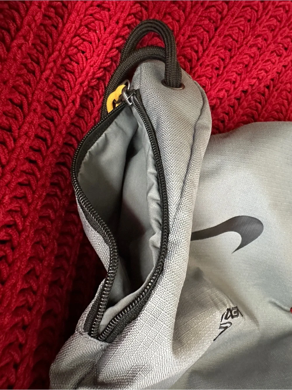 Nike Gray Lexus Drawstring Bag